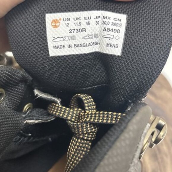 Timberland Men's Mt. Maddsen Mid Waterproof Hiking Boot Brown Size 12M - Picture 9 of 9